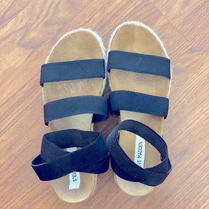 Steve Madden Kimmie flat form espadrille sandals